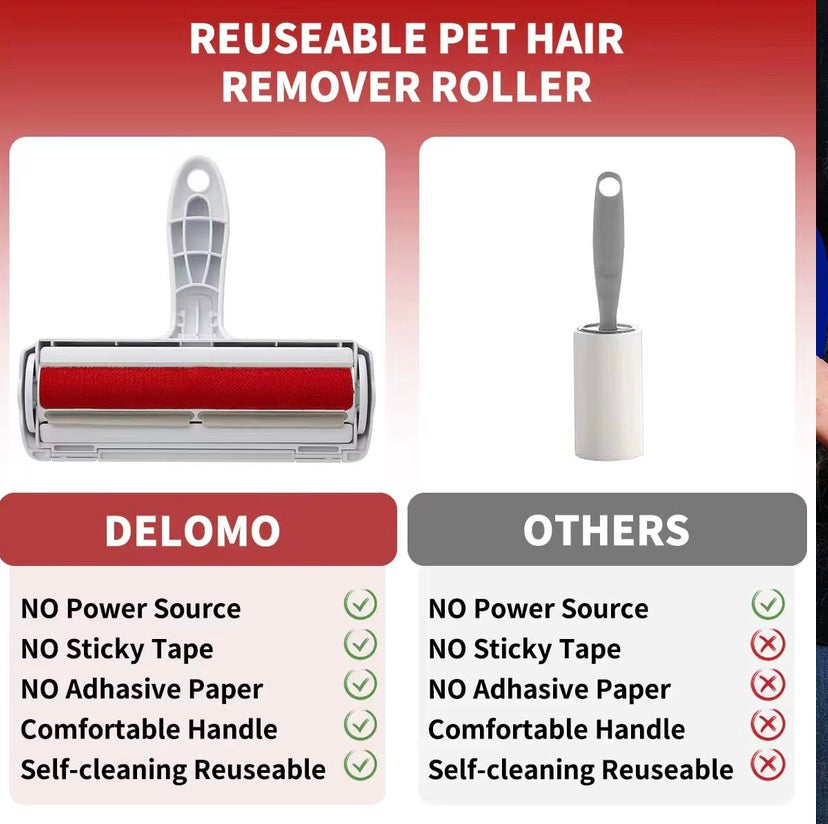 CouchClean | Rouleau Anti-Poils Réutilisable pour Chiens & Chats