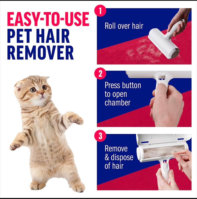 CouchClean | Rouleau Anti-Poils Réutilisable pour Chiens & Chats